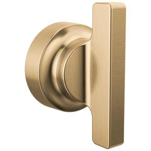 Delta Tetra Floor Mount Tub Filler Handle - T-Lever in Lumicoat Champagne Bronze - H587CZ-PR