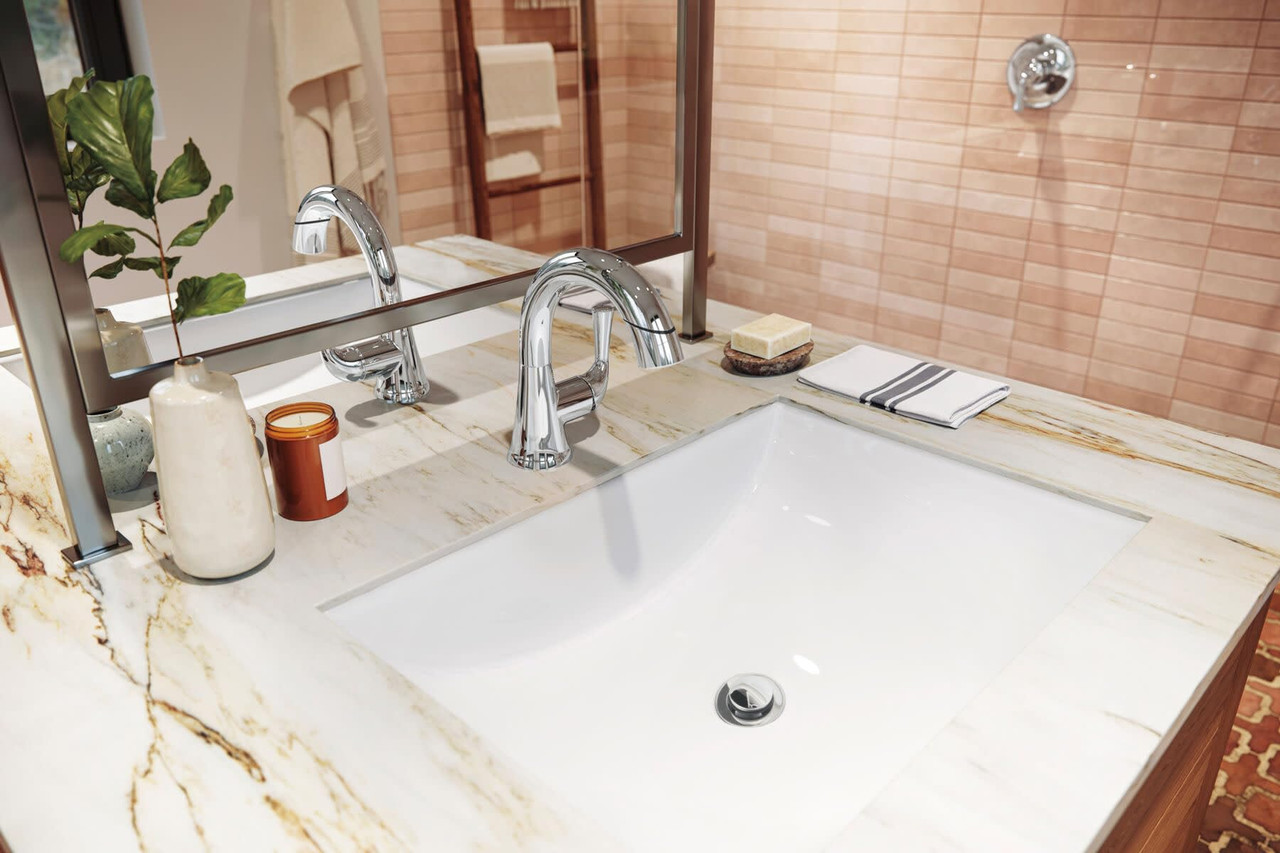 Delta Kayra Single Handle Pull-Down Bathroom Faucet in Champagne Bronze - 533LF-CZPDMPU