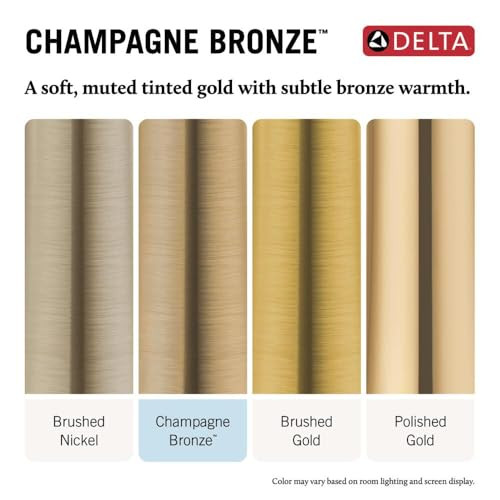 Delta Essa Essa Single Handle Pull-Down Kitchen Faucet in Champagne Bronze - 9113-CZ-DST