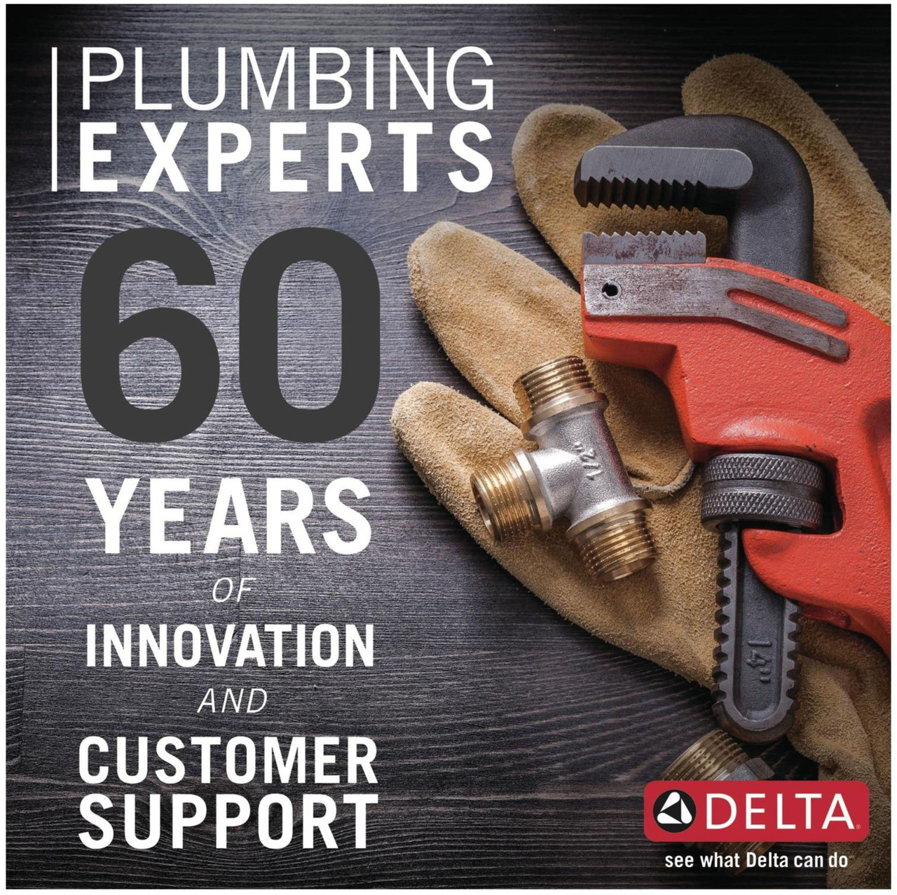 Delta Universal Showering Components H2Okinetic In2Itionsetting Two-In-One Shower in Chrome - 58474