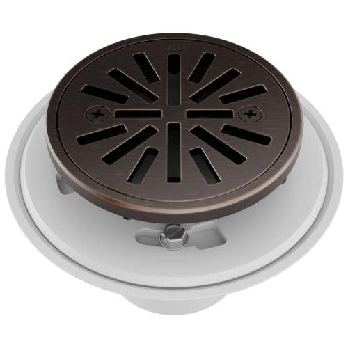 Delta Tile-In Round Shower Drain in Venetian Bronze - DT061411-RB