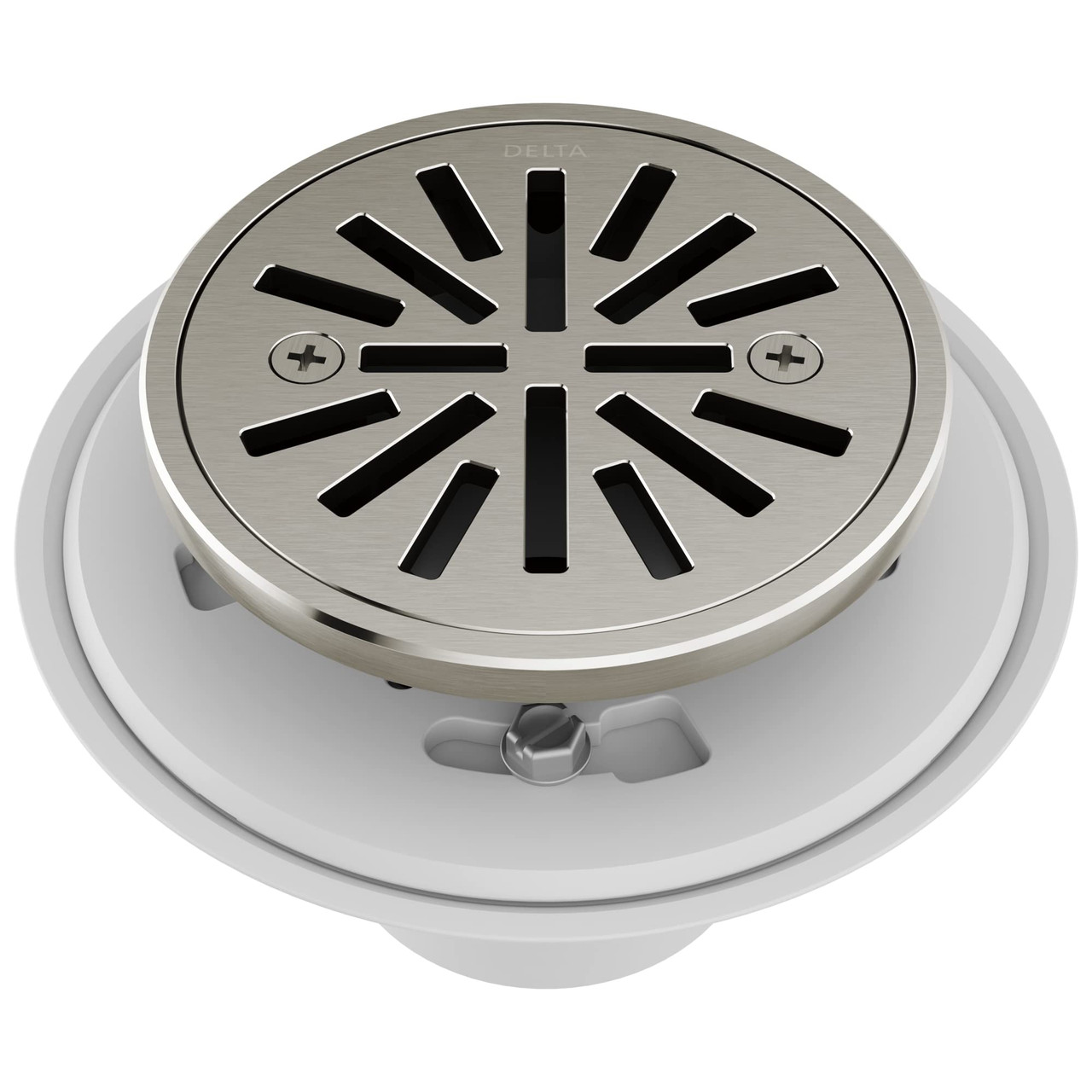 Delta Tile-In Round Shower Drain in Stainless - DT061411-SS