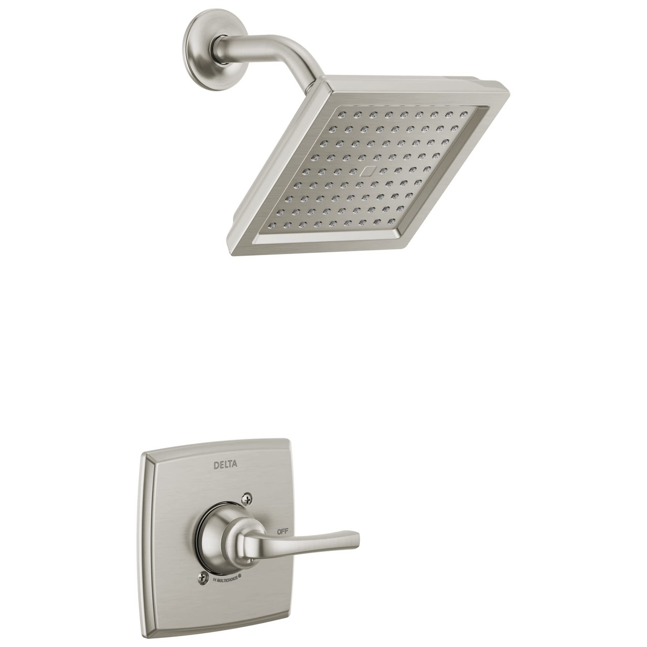 Delta Geist Monitor Series Shower in Spotshield Brushed Nickel - 142864-SP