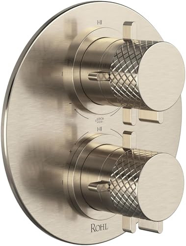 Rohl Tenerife 3/4" Therm & Pressure Balance Trim With 6 Functions in Satin Nickel - TTE46W1LMSTN