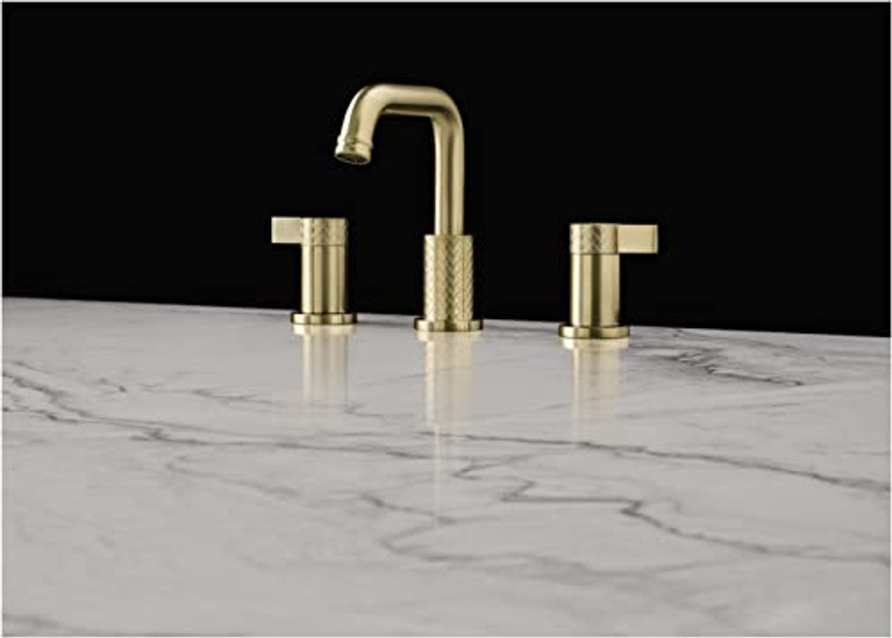 Rohl Tenerife Widespread Lavatory Faucet With U-Spout in Polished Chrome - TE09D3LMAPC