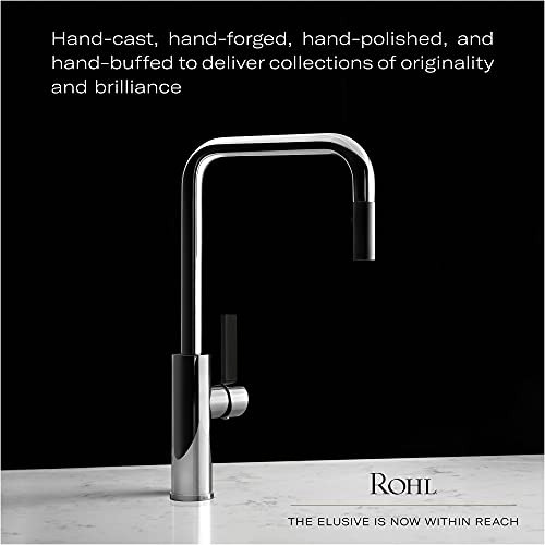 Rohl Graceline Pull-Down Bar/Food Prep Kitchen Faucet With C-Spout in Antique Gold - MB7930SLMAG-2