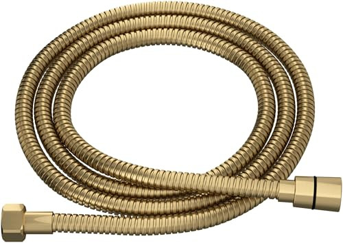 Rohl 59" Metal Shower Hose in Antique Gold - 5927SHAG