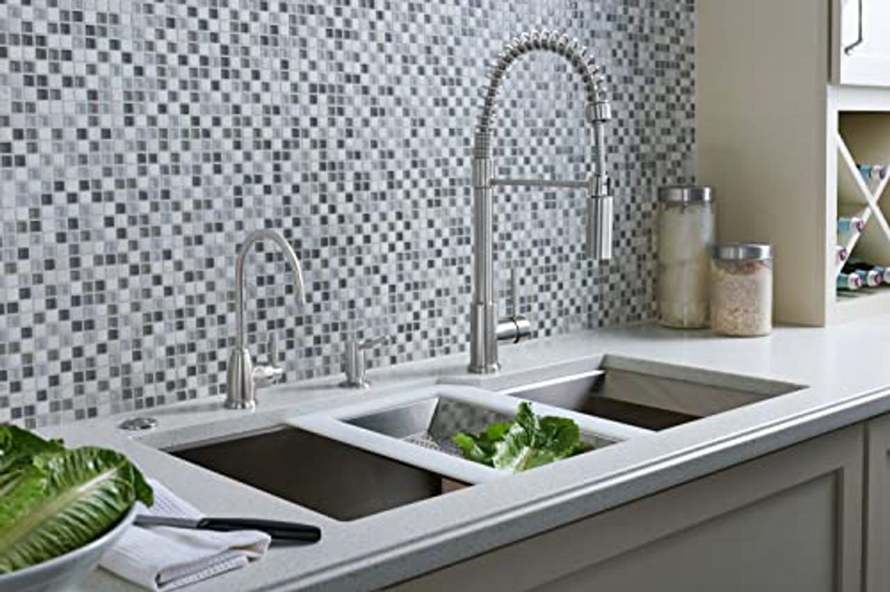 Rohl Lux Soap Dispenser in Satin Nickel - LS450LSTN