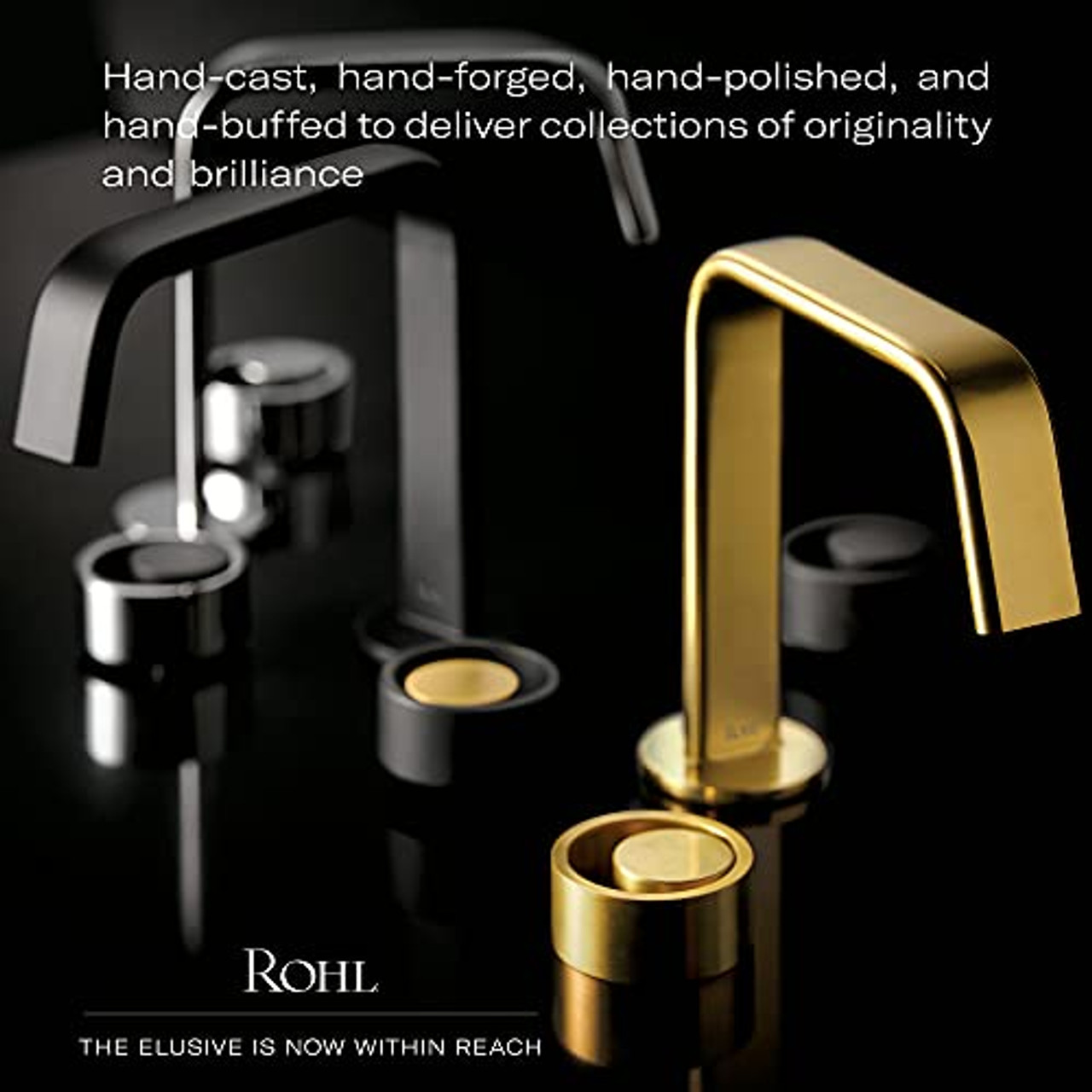 Rohl 8" Rain Showerhead in Unlacquered Brass - 1075/8ULB