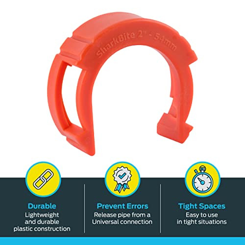 Sharkbite 2 in. Push-to-Connect Disconnect Tool - UXLDC54