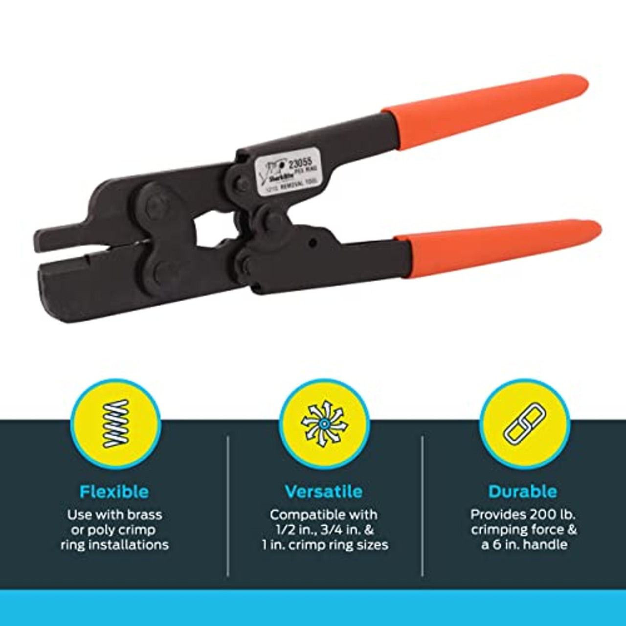 Sharkbite Crimp Ring Removal Tool in Orange - 23055
