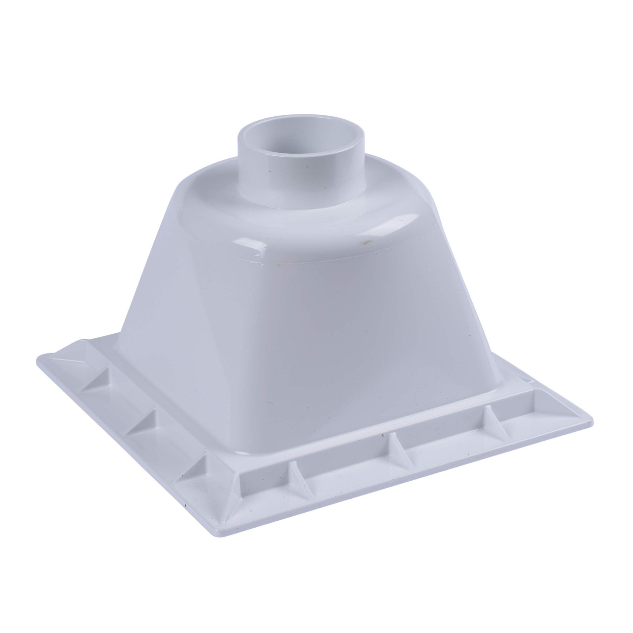 Oatey Floor-Mounted Utility Sink With 3 In. Socket in White - 42721