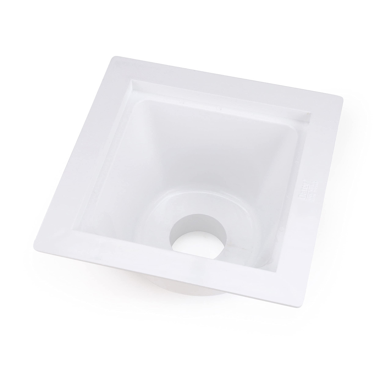 Oatey Floor-Mounted Utility Sink With 3 In. Socket in White - 42721