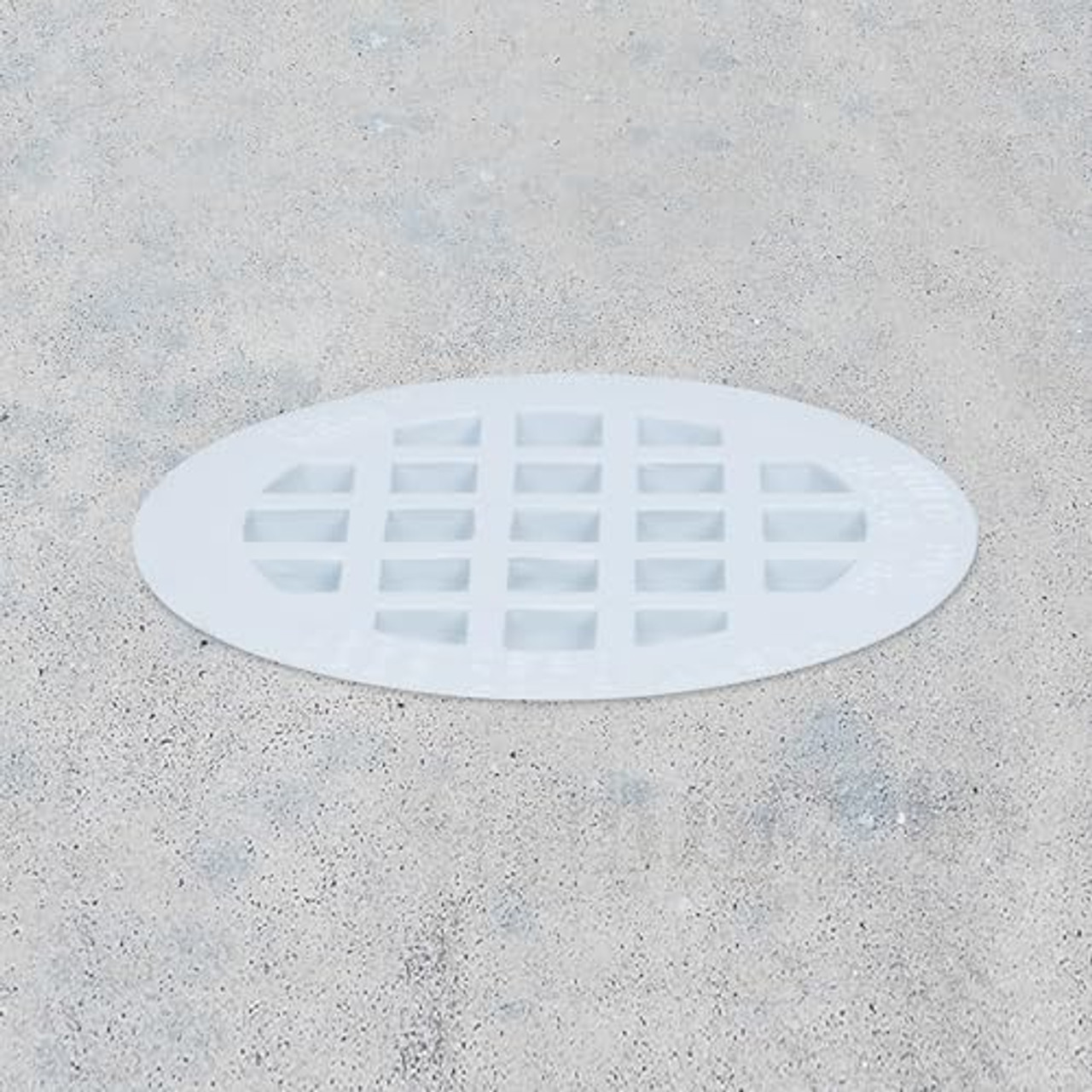 Oatey 2" PVC Snap-In Shower Drain in White - 43561 - 10 pack