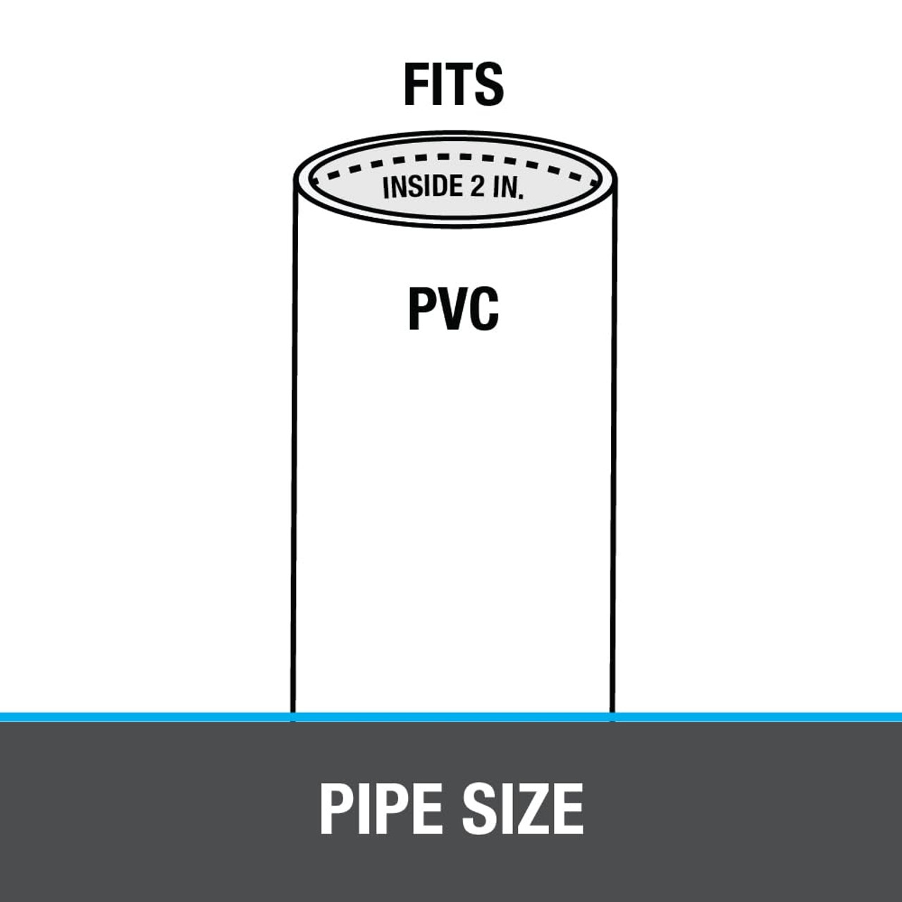 Oatey 2" PVC Snap-In Shower Drain in White - 43561 - 25 pack