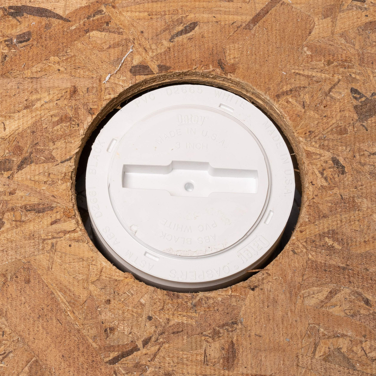 Oatey 4 In. PVC Snap-In Cleanout Assembly in White - 43733 - 25 pack