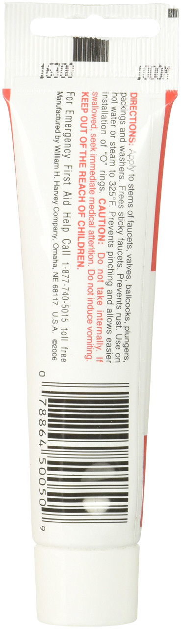 Oatey Heat Proof Faucet and Valve Grease in Amber - 50050-48 - 10 pack