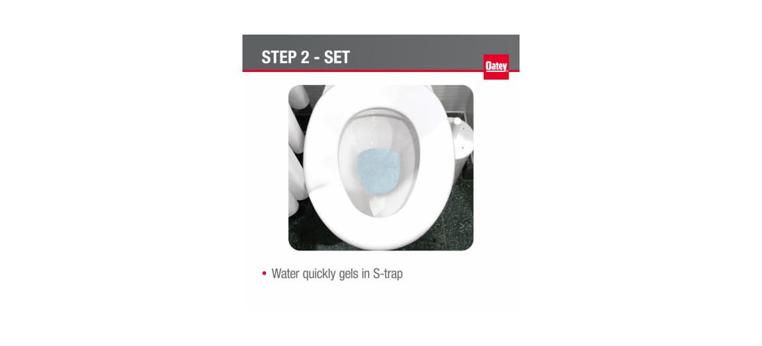 Oatey LiquidLoc Gel for Toilet Removal (0.6 oz) - 31416 - 2 pack