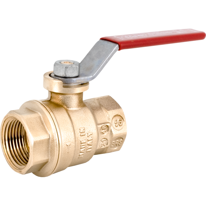 Legend Valve 101-025NL Ball Valve 1 Inch FNPT Forged Brass Full Port