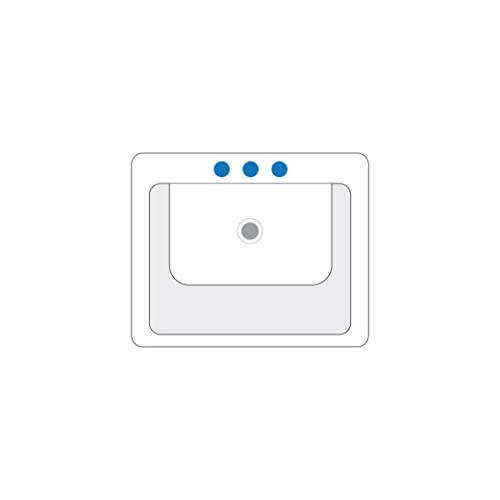 Olympia Faucets i2v 1.2 GPM Widespread Modern Style Bathroom Faucet with Pop-Up Drain in Chrome - L-7422