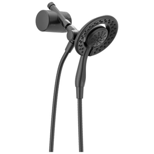 Delta Clarifi Shower Filter Attachment with 4-Setting In2ition in Matte Black - 7SF110BBL