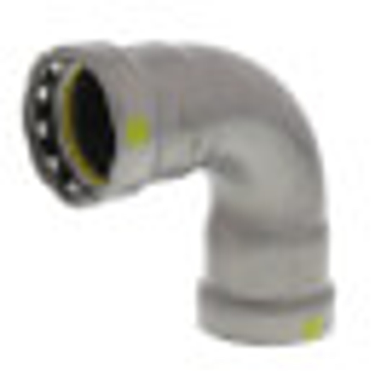 Viega MegaPressG 1" Press Steel 90-Degree Elbow in Carbon Steel, Zinc-Nickel Coating - 25211