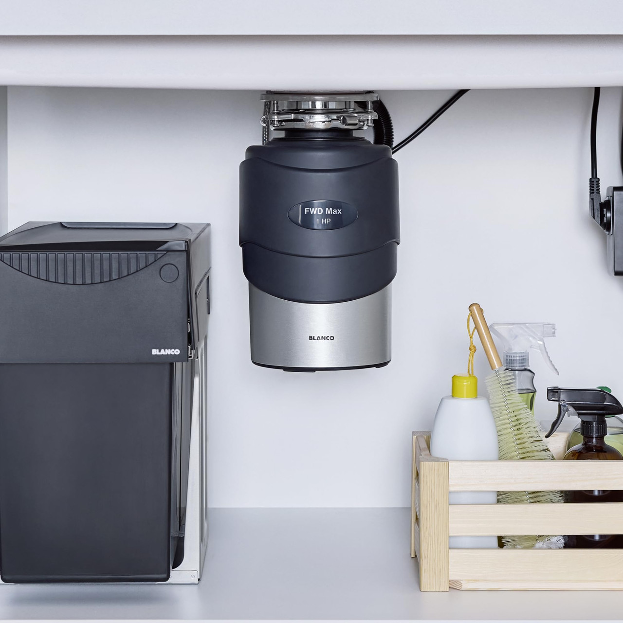 Blanco Food Waste Disposal Unit - Maximum Capacity in Black - 442979