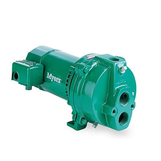 Myers Pumps 3/4 - HP Deep Well Jet Pump, 110-ft Head, Ideal for Well Water Applications in Cast Iron - HJ75D