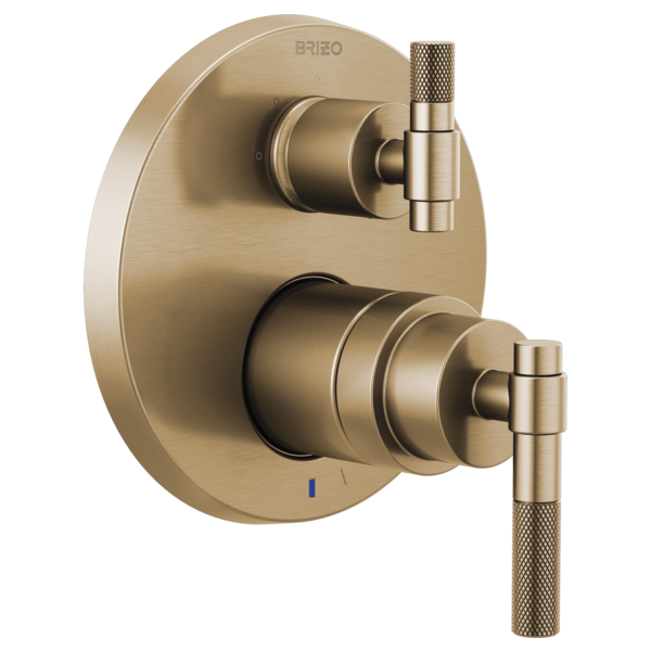 Brizo Litze Pressure Balance Valve with Integrated 3-Function Diverter Trim - Less Handles