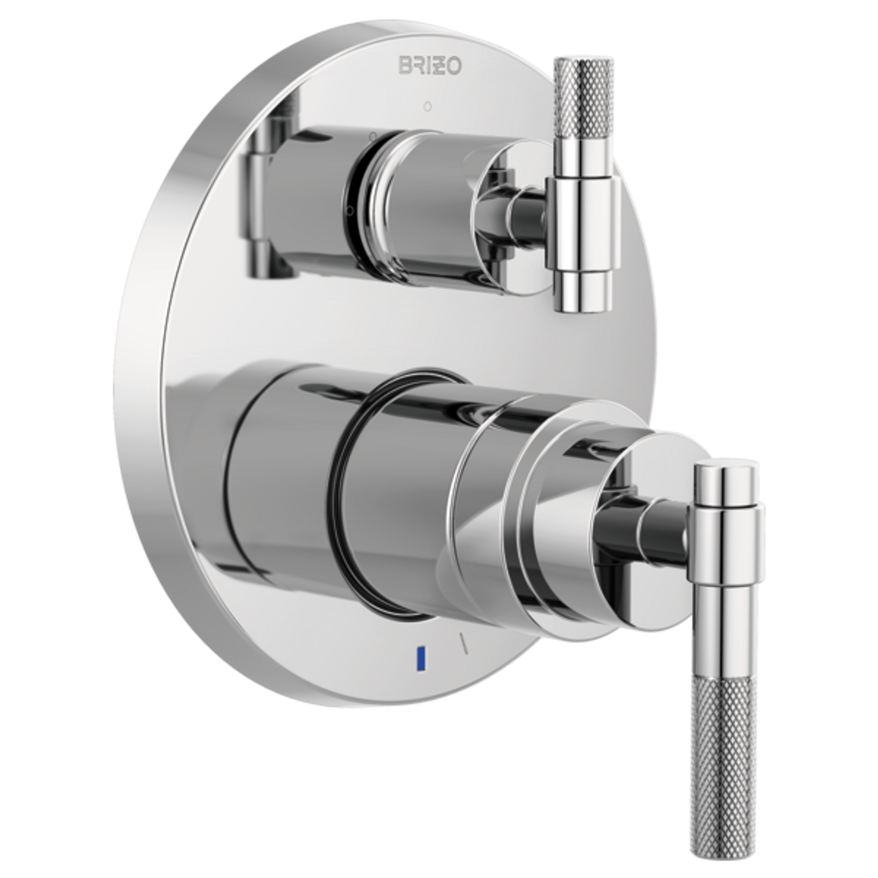 Brizo Litze Pressure Balance Valve with Integrated 3-Function Diverter Trim - Less Handles in Chrome Finish - T75P535-PCLHP