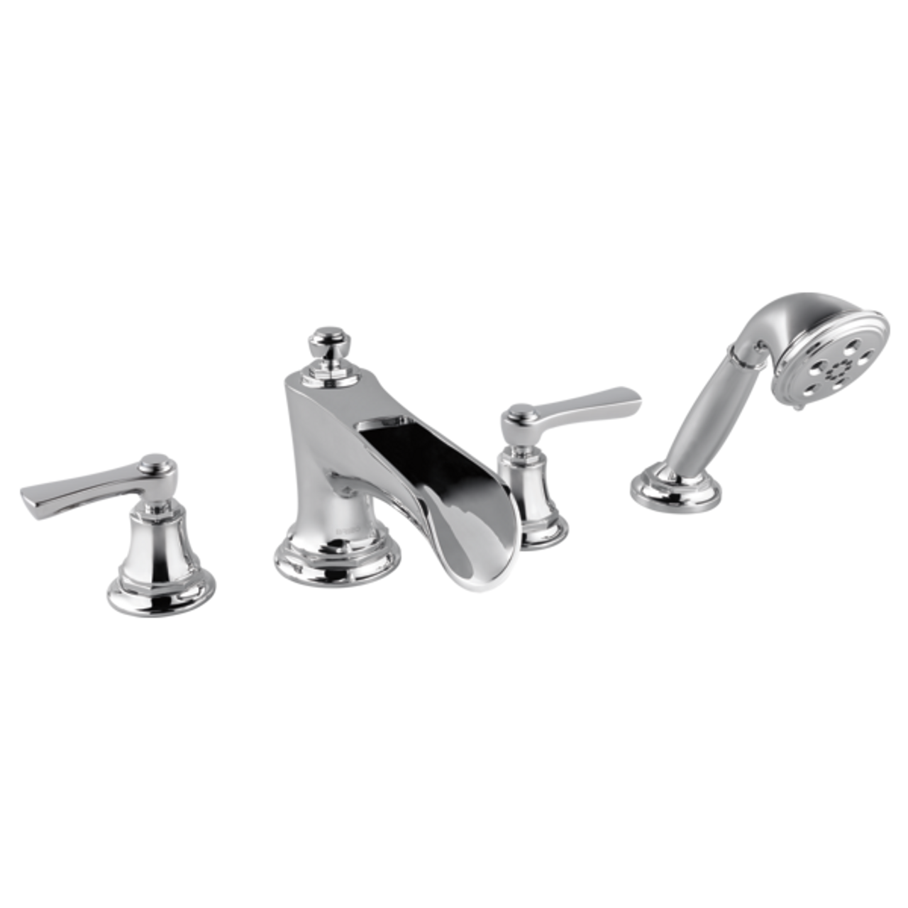 Brizo Rook Roman Tub Trim with Hand Shower - Less Handles