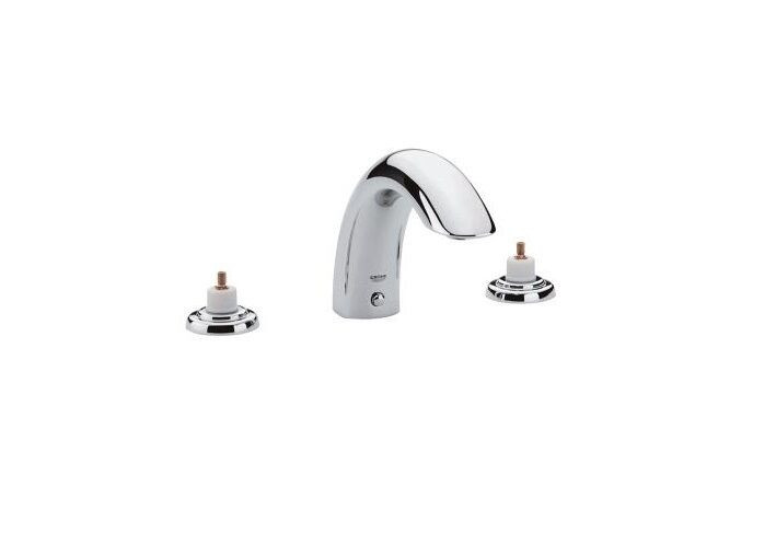 GROHE 25596000 TALIA Collection Roman Tub Filler (Less Handles): Chrome