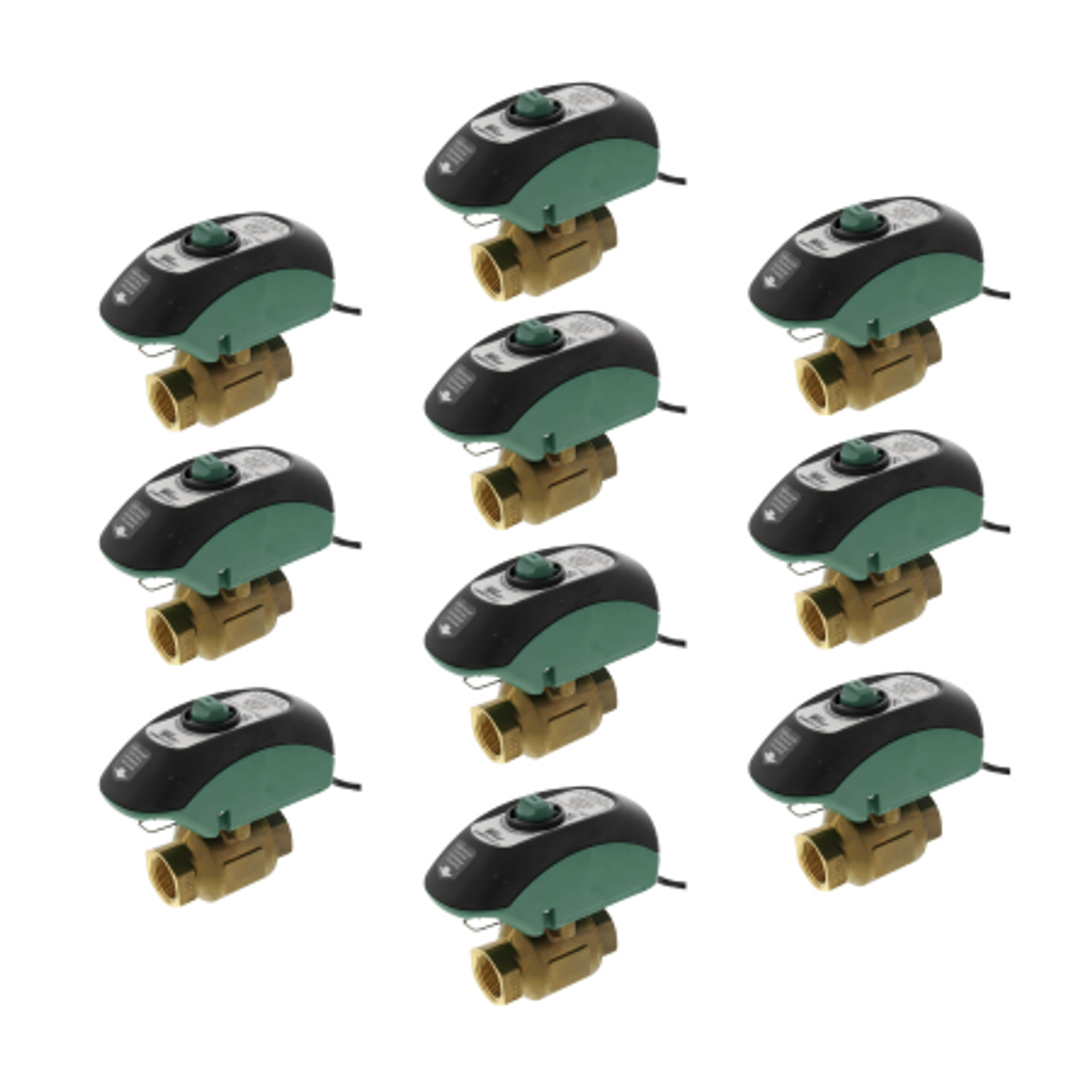 Taco 3/4" NPT Water Heater Shut-Off Valve 10 Pack