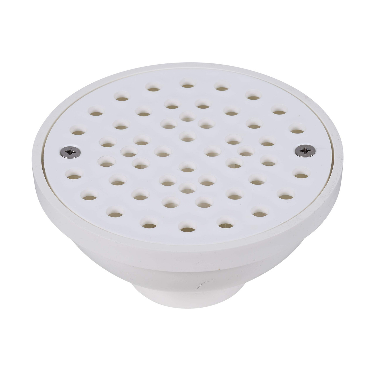 Oatey 2 in. x 3 in. PVC Area Floor Drain in White - 43596