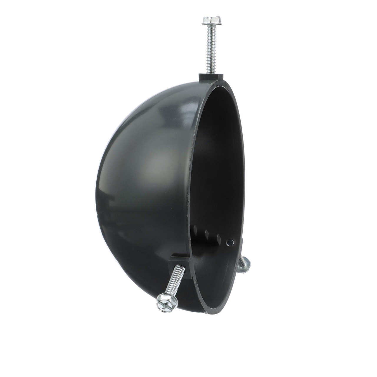 Oatey 3 in. x 4 in. Mushroom Vent Cap for Roof Vent Pipes in Gray - 43805