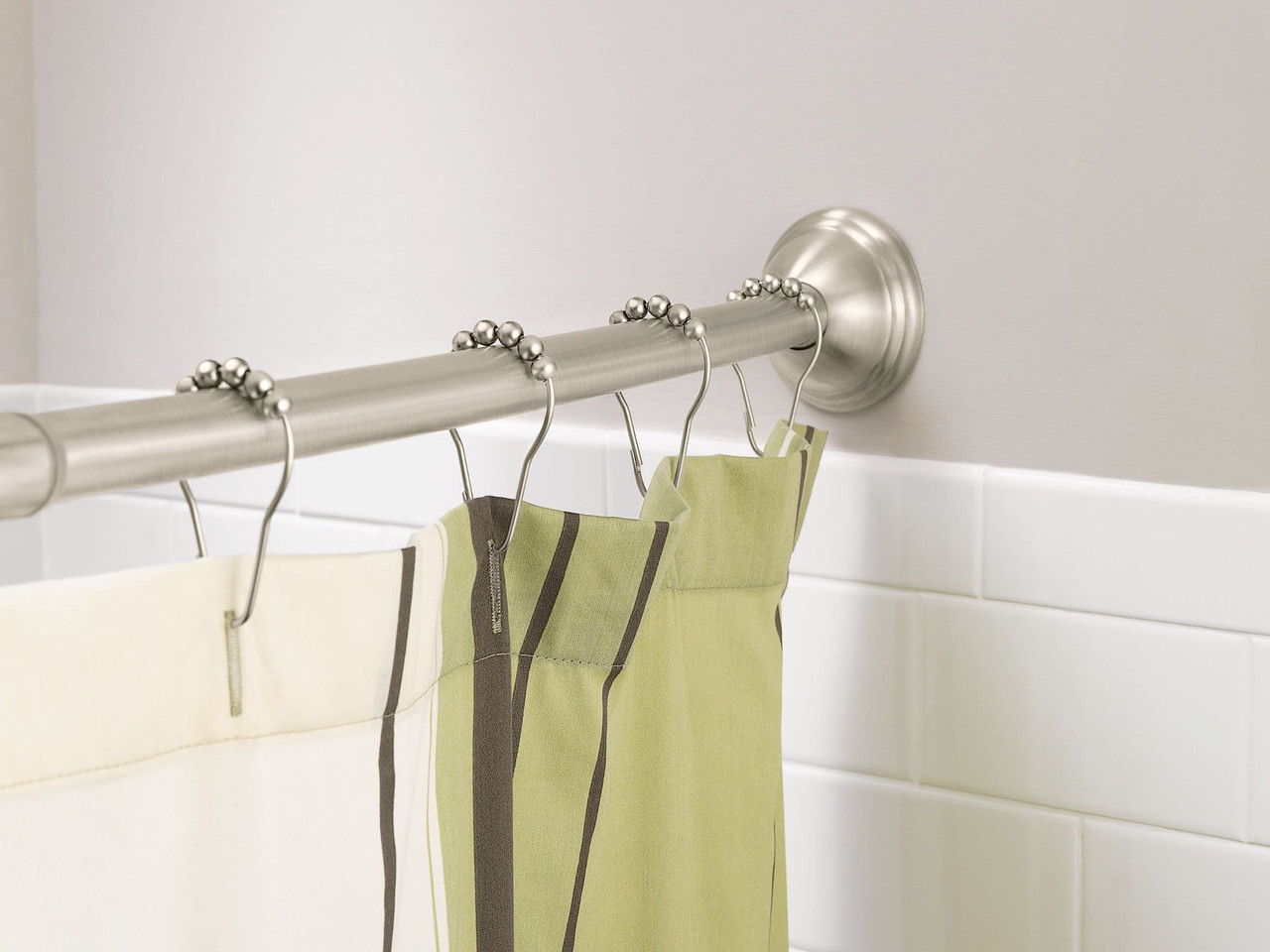Moen Adjustable Curved Shower Curtain Rod - CSR2160BN