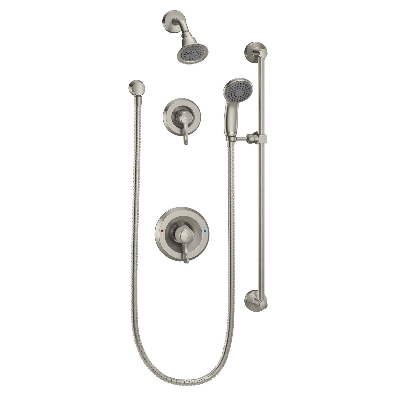 Moen Commercial 3-Function Diverter Trim Kit in Classic Brushed Nickel - T8342EP15CBN