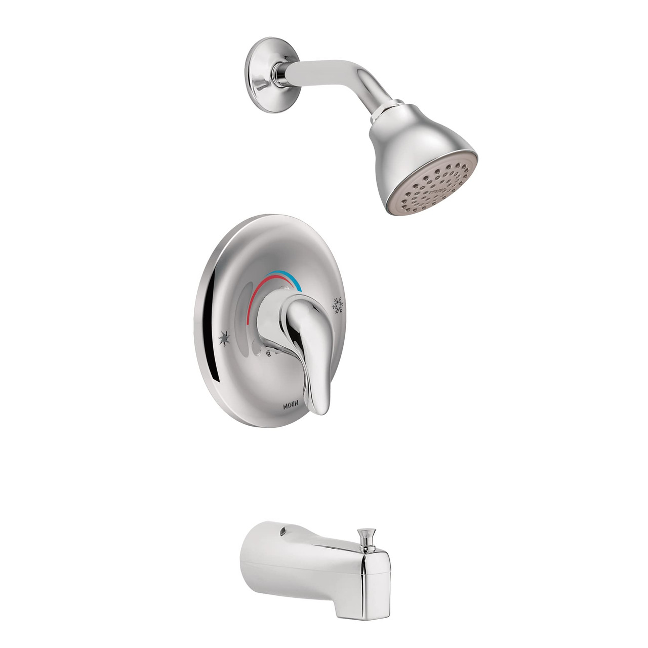 Moen Chateau Posi-Temp Shower Trim Kit in Chrome - TL183EP