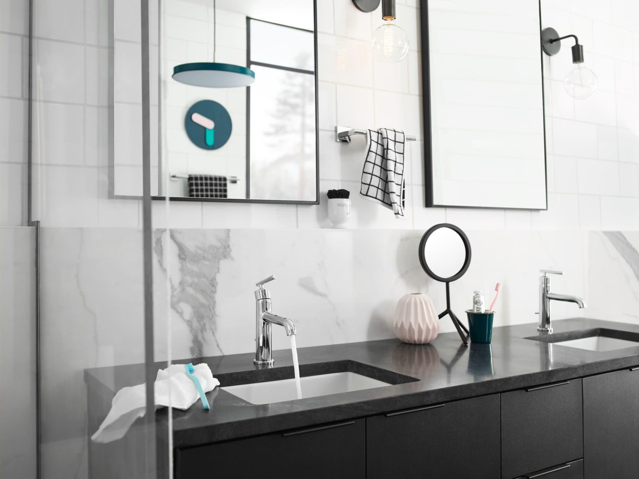 Moen Single Handle Bathroom Faucet - 6145