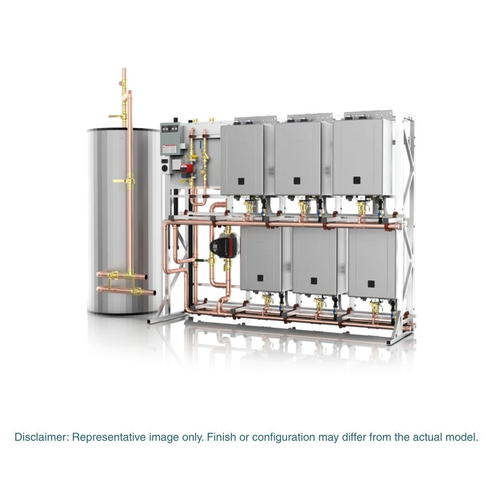 Noritz TTS Series 6-Unit NG or LP Tankless Water Heater System w/Storage Tank - TTS-TWST6