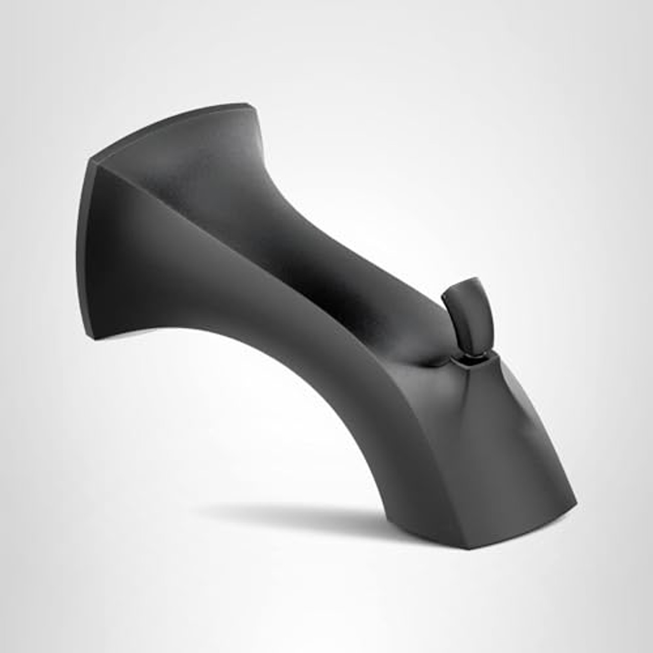 Moen 1/2 Inch Slip Fit Connection Diverter Tub Spout in Matte Black - 161955BL