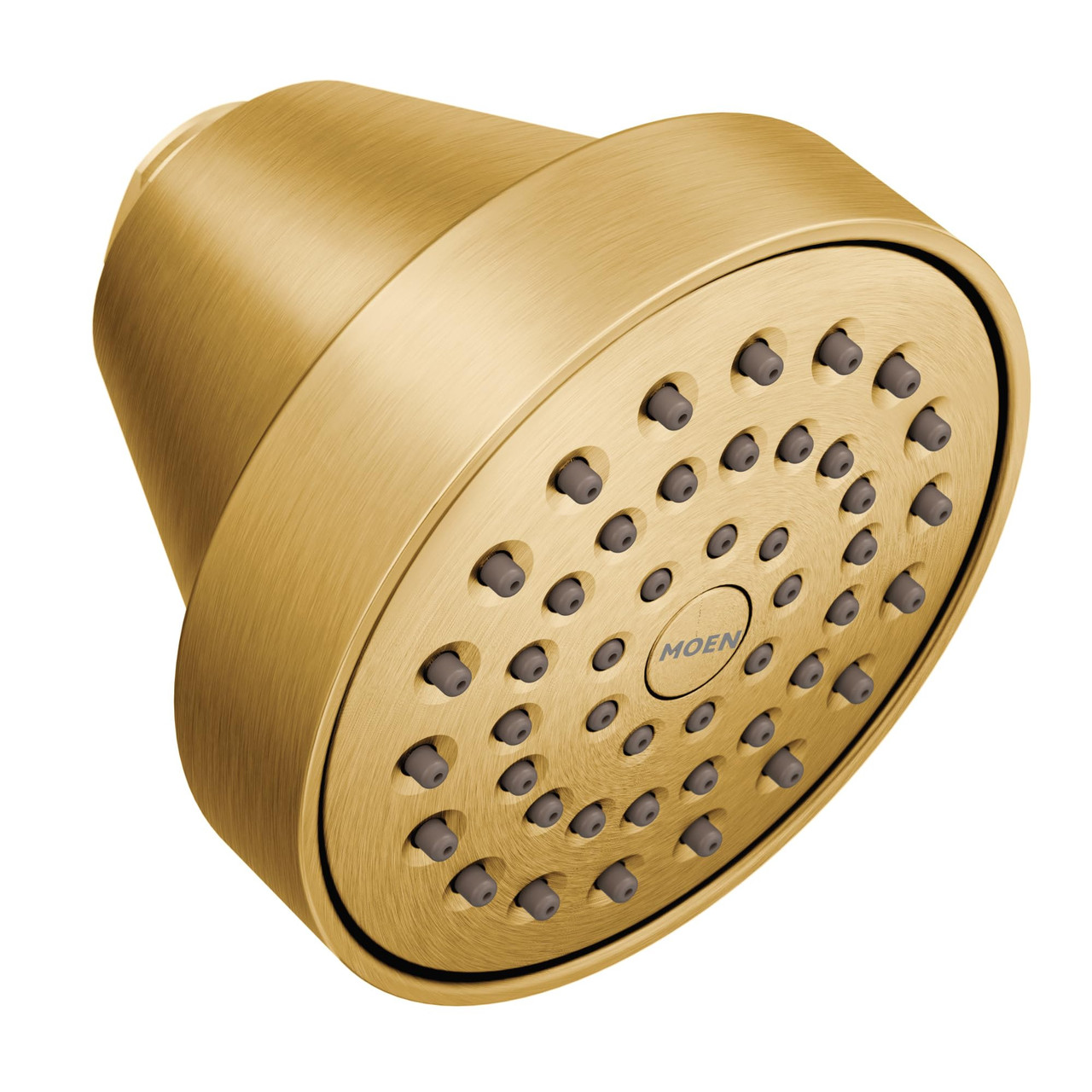 Moen One Function 3 5/8" Diameter Spray Head Eco Performance Showerhead in Brushed Gold - 6399EP15BG