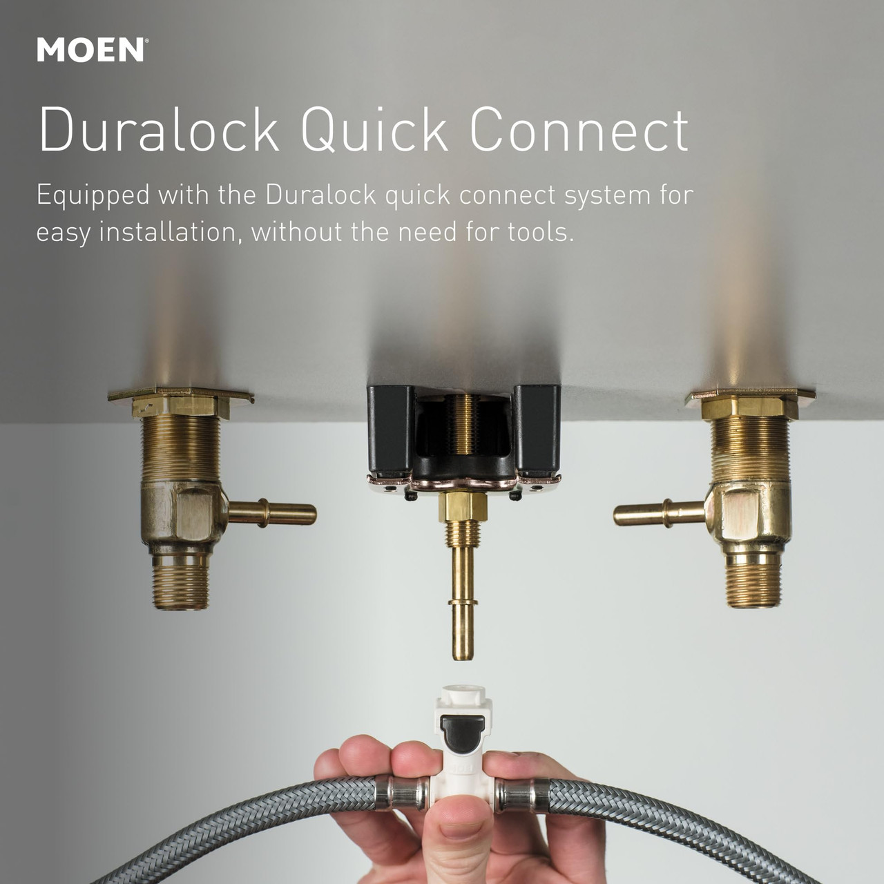 Moen Glyde Two Handle High Arc Widespread Bathroom Sink Faucet for 3 Hole Setups with Valve Included in Matte Black - TV6173BL