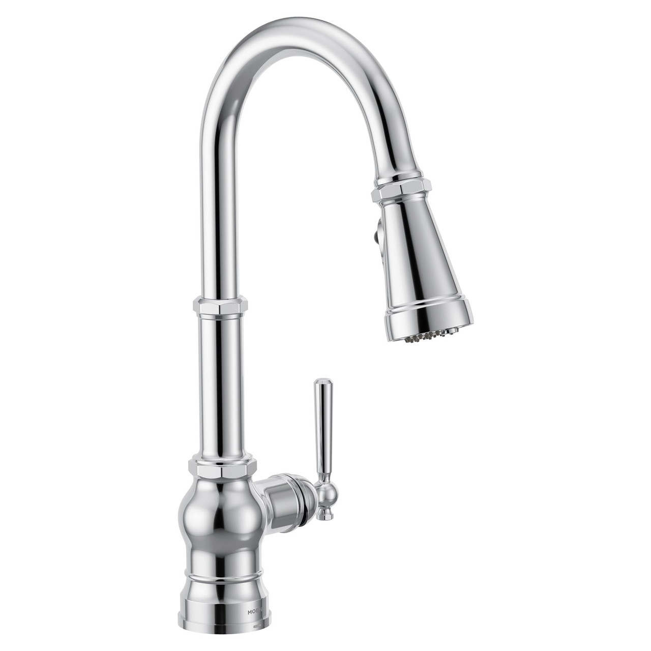 Moen Paterson Water Filtration One Handle High Arc Pulldown Kitchen Faucet Water Filter for Sink Faucet Sold Separately in Chrome - FS72003