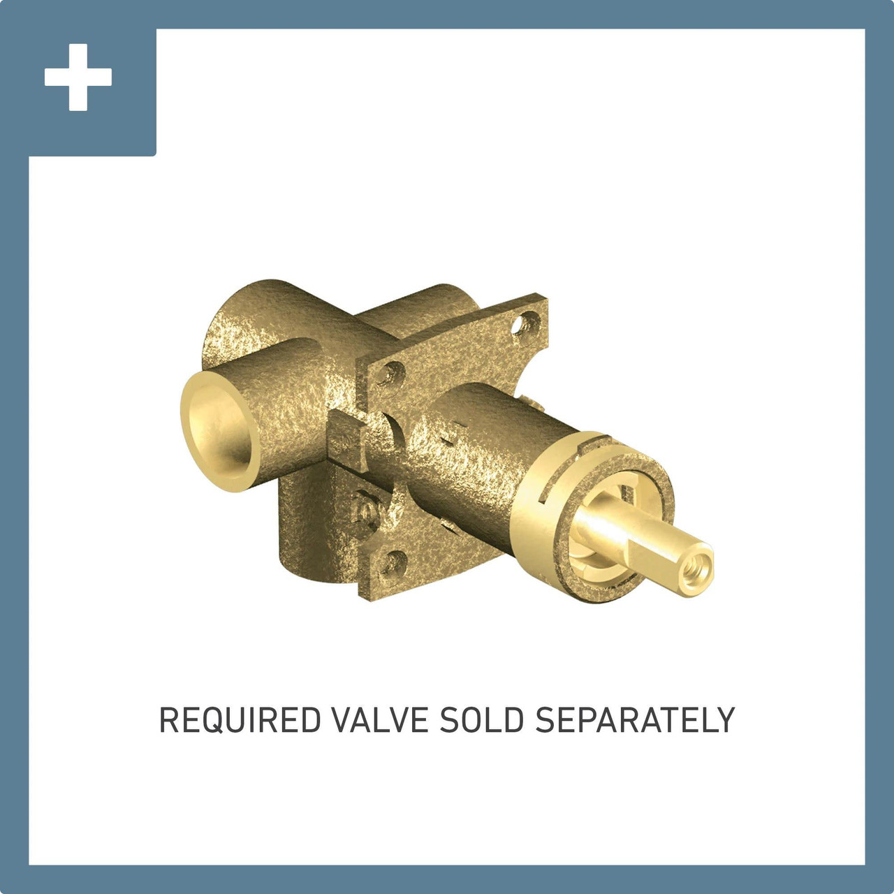 Moen Voss Diverter Transfer Valve Trim in Brushed Gold - T4611BG