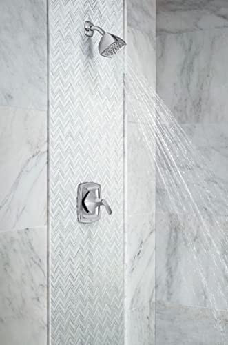 Moen Voss Posi Temp Posi Temp Pressure Balancing Shower Trim Featuring Showerhead and Shower Lever Handle in Gold - T2692BG