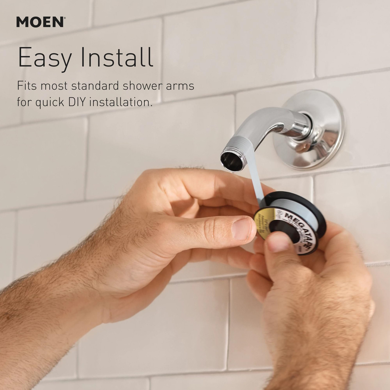 Moen Velocity Eco Performance Two Function 8 1/2" Diameter Spray Rainshower Showerhead in Brushed Nickel - S6345EPBN