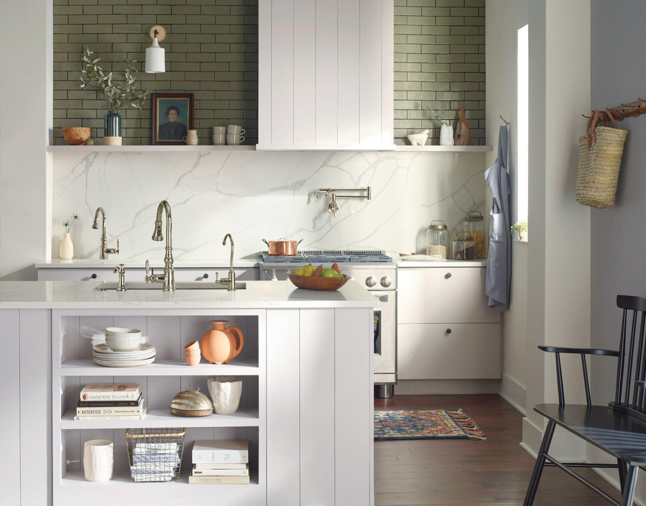 Moen Sip Traditional Cold Water Kitchen Beverage Faucet Optional Water Filtration System Polished in Polished Nickel - S5510NL