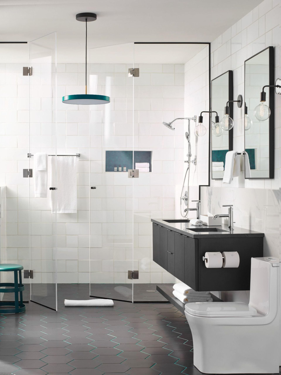 Moen Gibson Posi Temp One Handle Shower Only Trim Valve Without Showerhead in Chrome - T2902NH