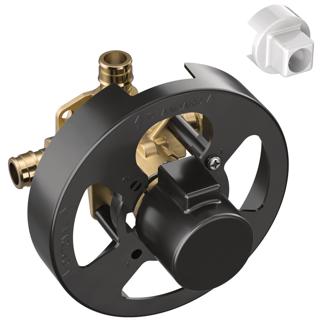 Moen M Pact Posi Temp Pressure Balancing Valve with 1/2" Cold Expansion PEX Connection - FP62327PF